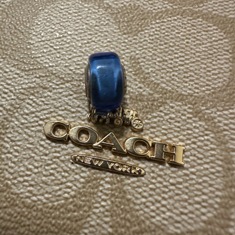 Pandora Blue Mini Murano Glass Charm